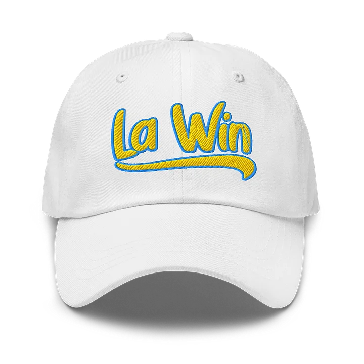Casquette blanche brodée « La Win » product image (1)