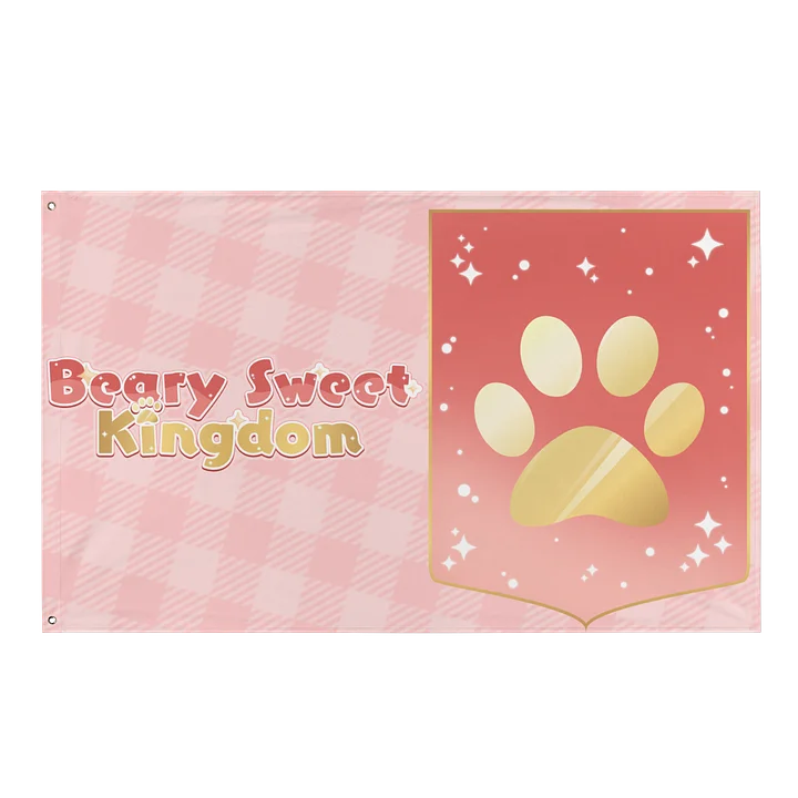 Beary Sweet Kingdom Flag product image (1)