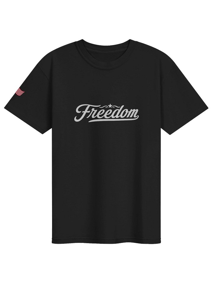 MEN'S BLACK FREEDOM/NO QUIT T-SHIRT product image (1)