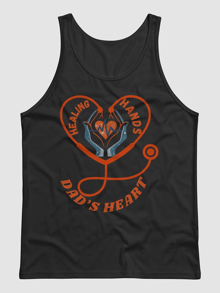 stethoscope, Healing Hands Dad's Heart Tank product image (7)