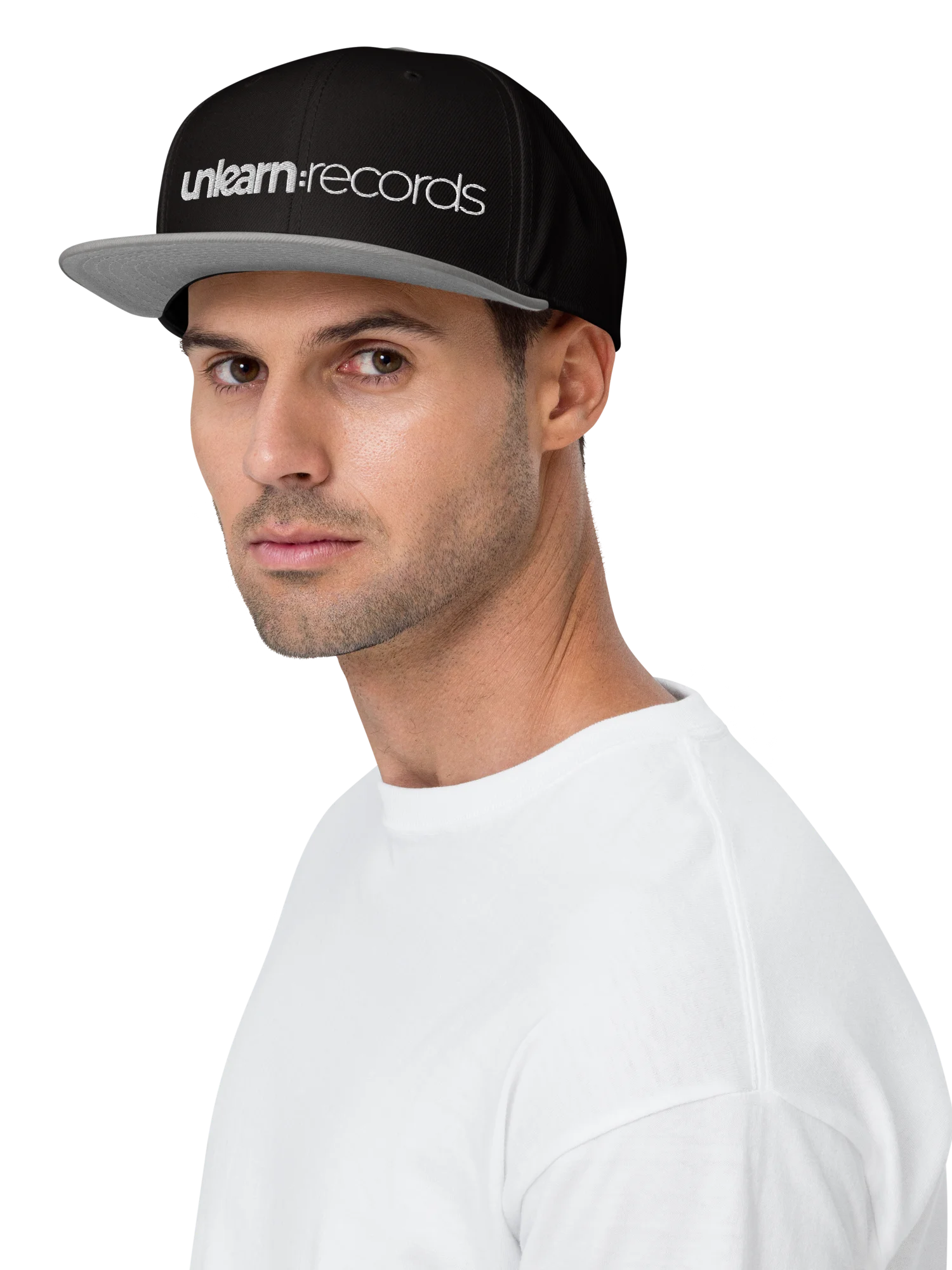 Unlearn:Records Snapback Hat product image (3)