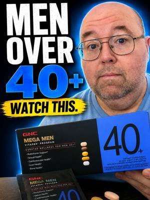 Most men wait until they FEEL terrible before they start taking health seriously. This GNC Mega Men Vitapak 40+ system combines multivitamin support, fish oil, liver support, bone health support, and male wellness ingredients into one daily packet. Simple. Fast. Consistent. Your body is your engine. Maintain it. Follow for more health, performance, and optimization content. #GNC #MegaMen #MensHealth #Over40 #HealthOptimization