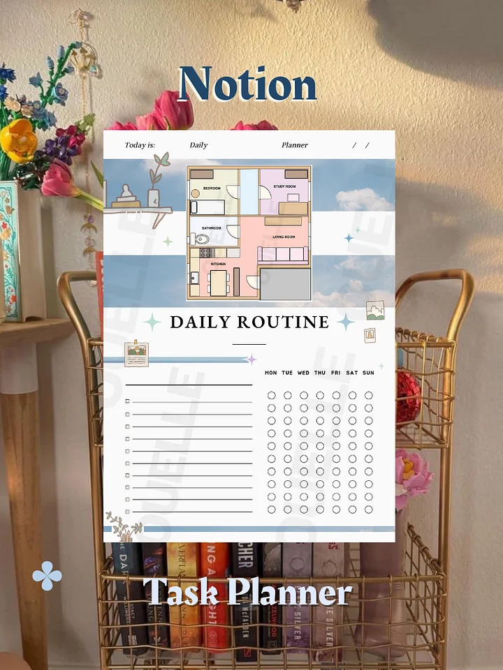 Notion - Routine Blueprint: How to Automate Your Habits (PDF & Template) product image (1)