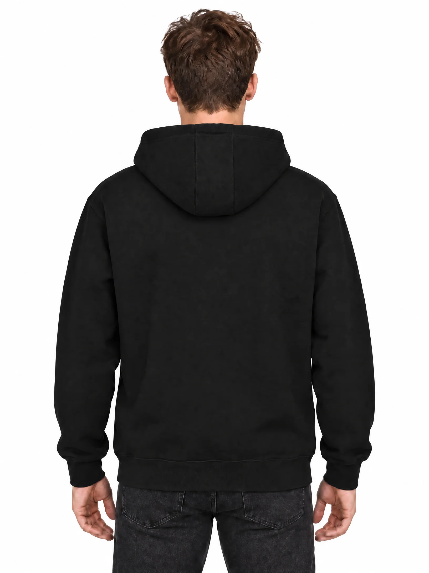 Majestic Watercolor Horse Graphic Hoodie | Vibrant Equestrian Art Sweatshirt product image (4)