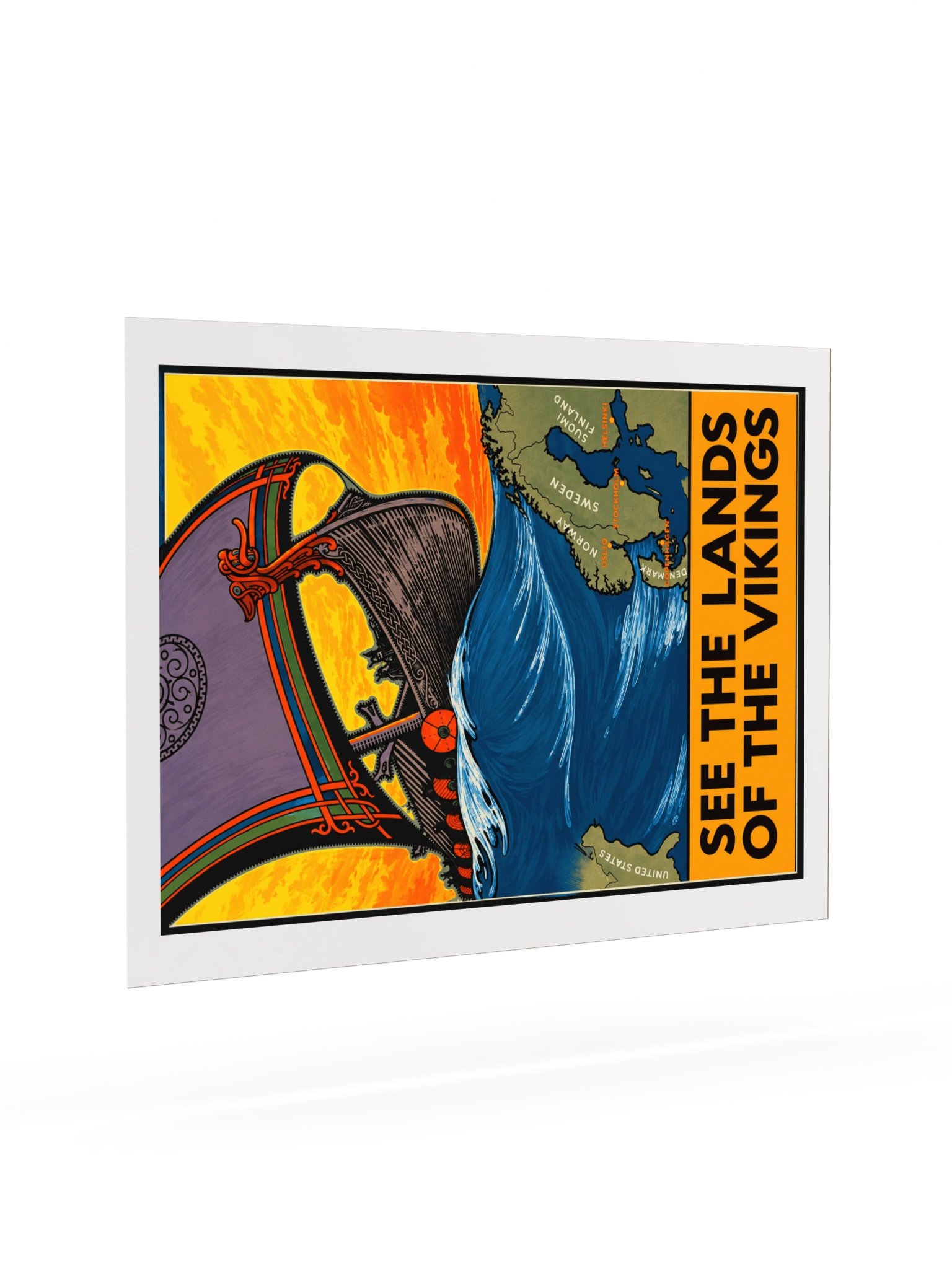 See the Lands of the Vikings Poster product image (51)