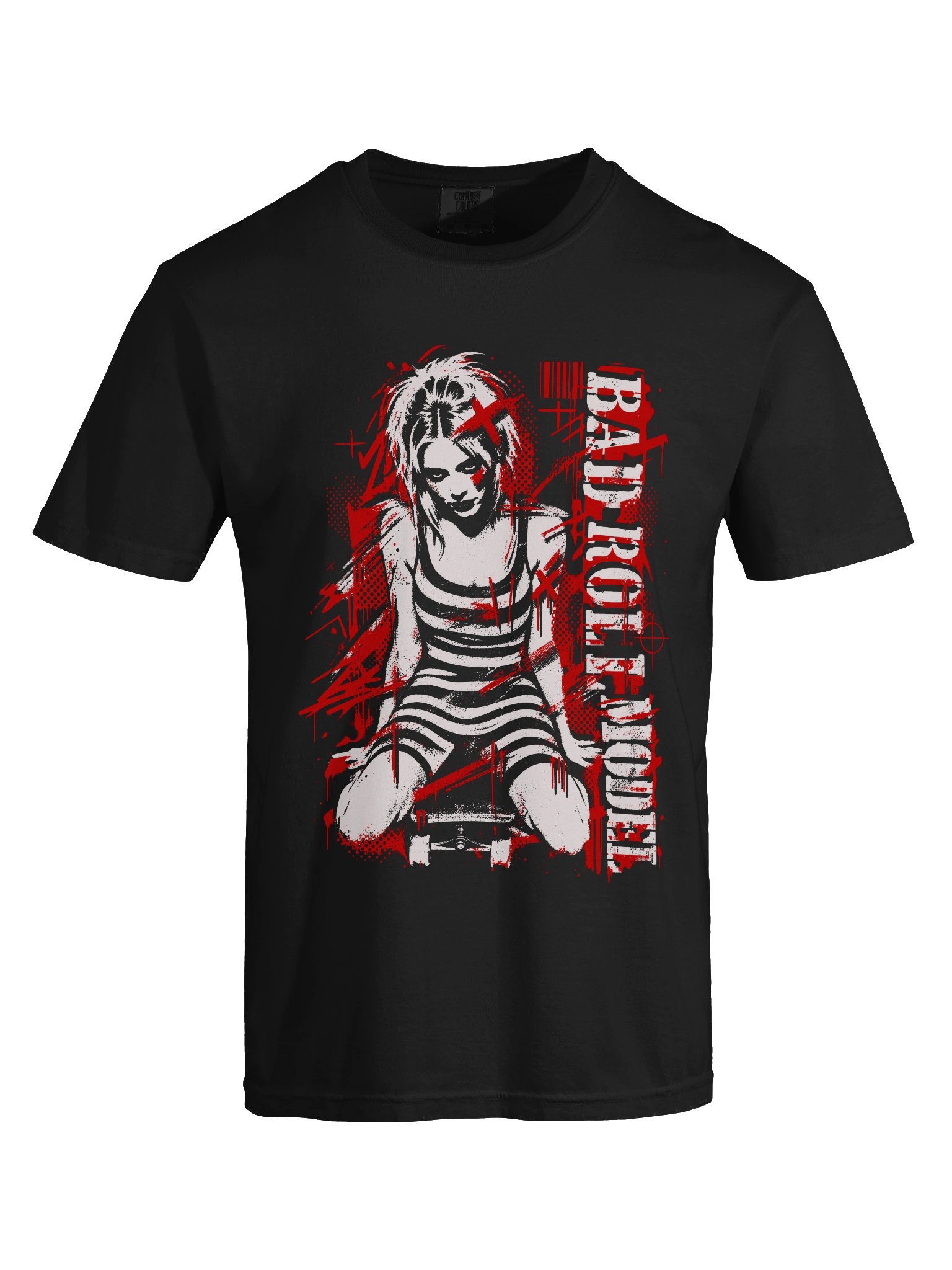 Bad Roll Model Heavyweight Vintage Graphic Tee product image (5)