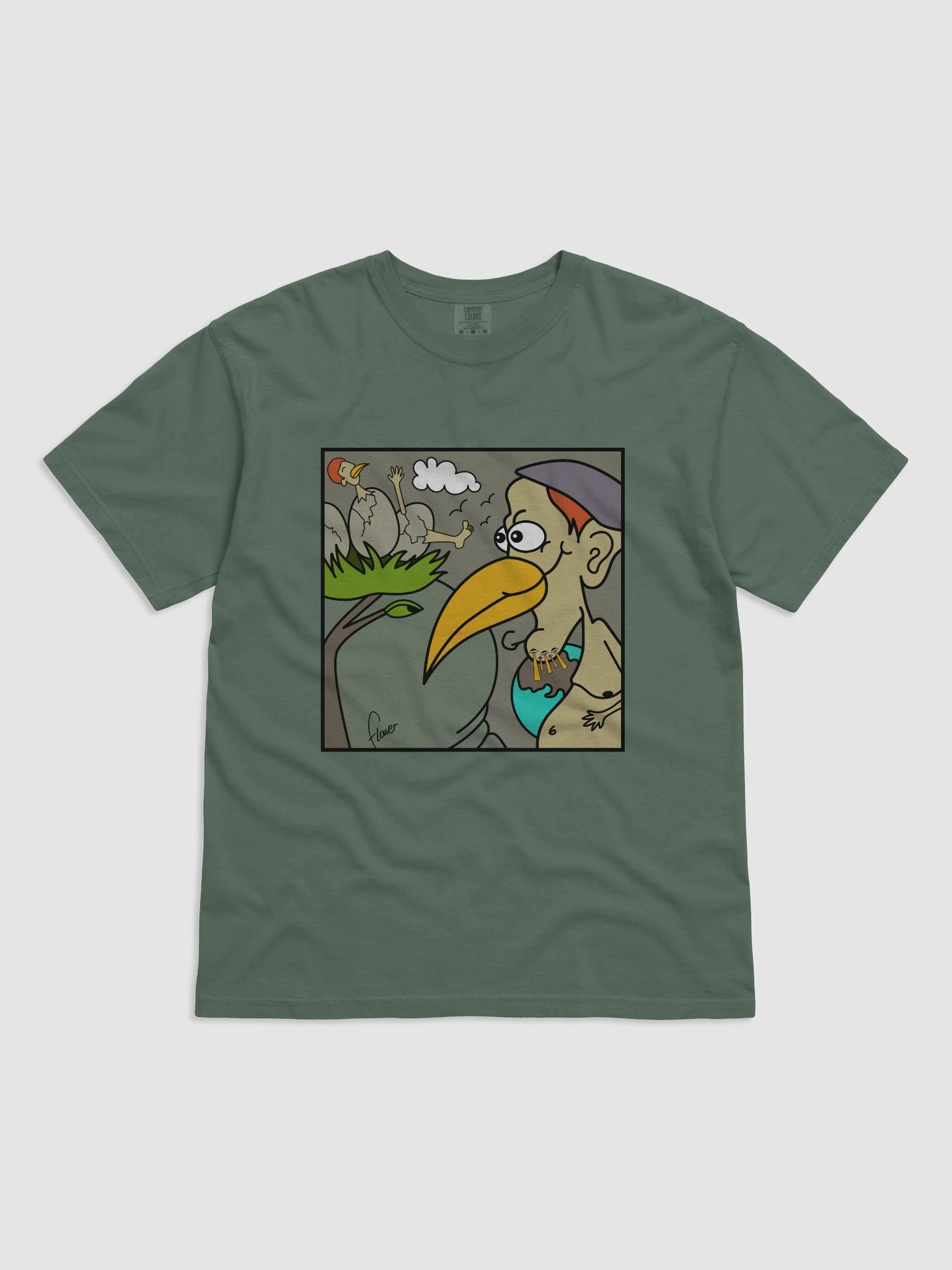 Bird man Illustration product image (1)