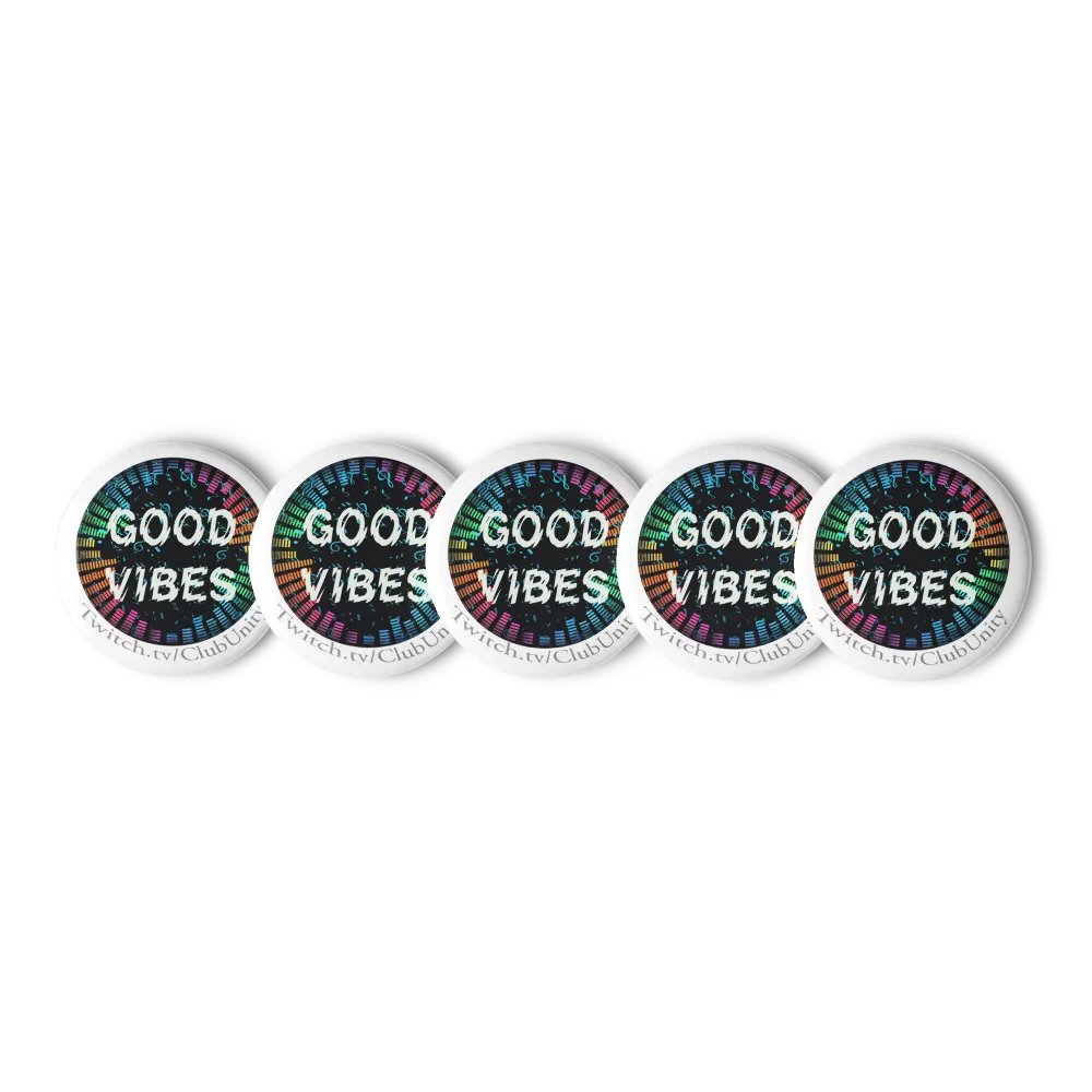 GOOD VIBES - Pin Buttons product image (1)