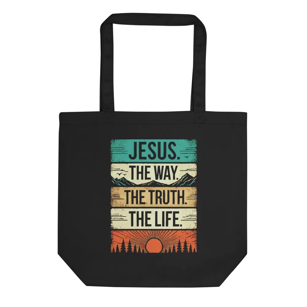Jesus - The Way The Truth The Life Tote Bag product image (3)