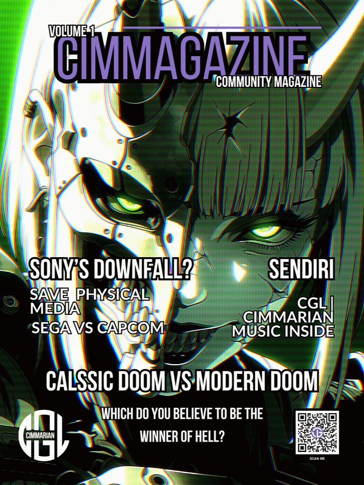 CIMMagazine Volume 1 cover featuring Sendiri