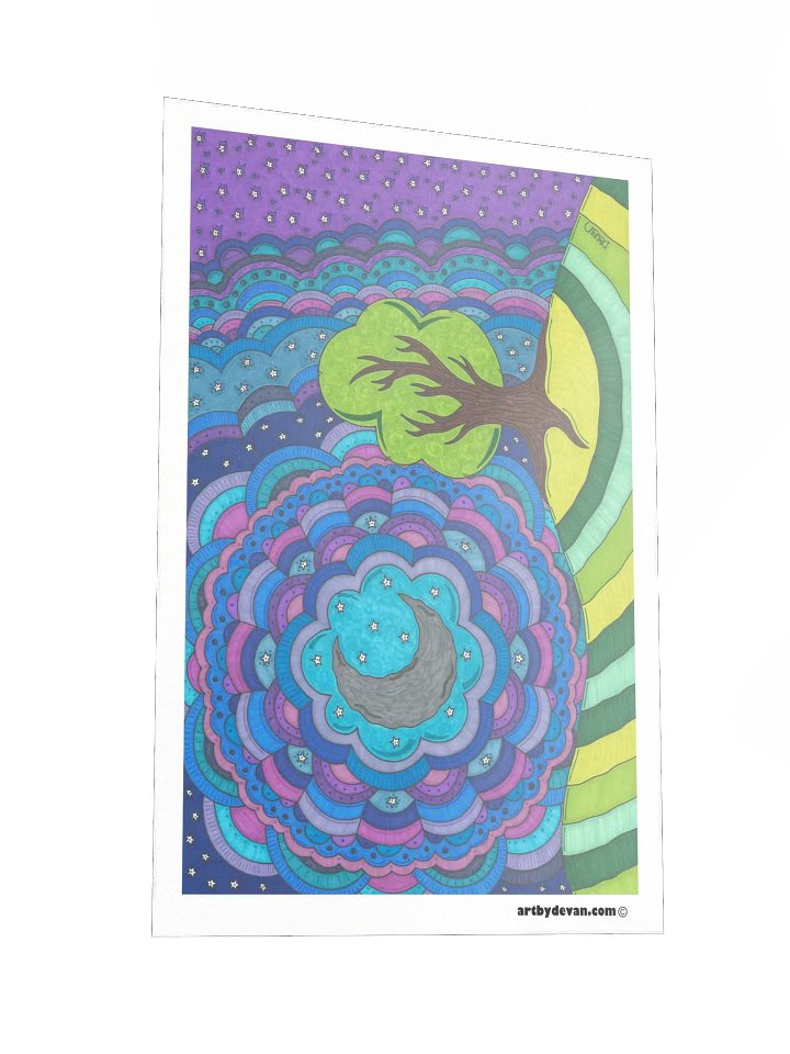 Art Print: Moonlight Moon product image (2)