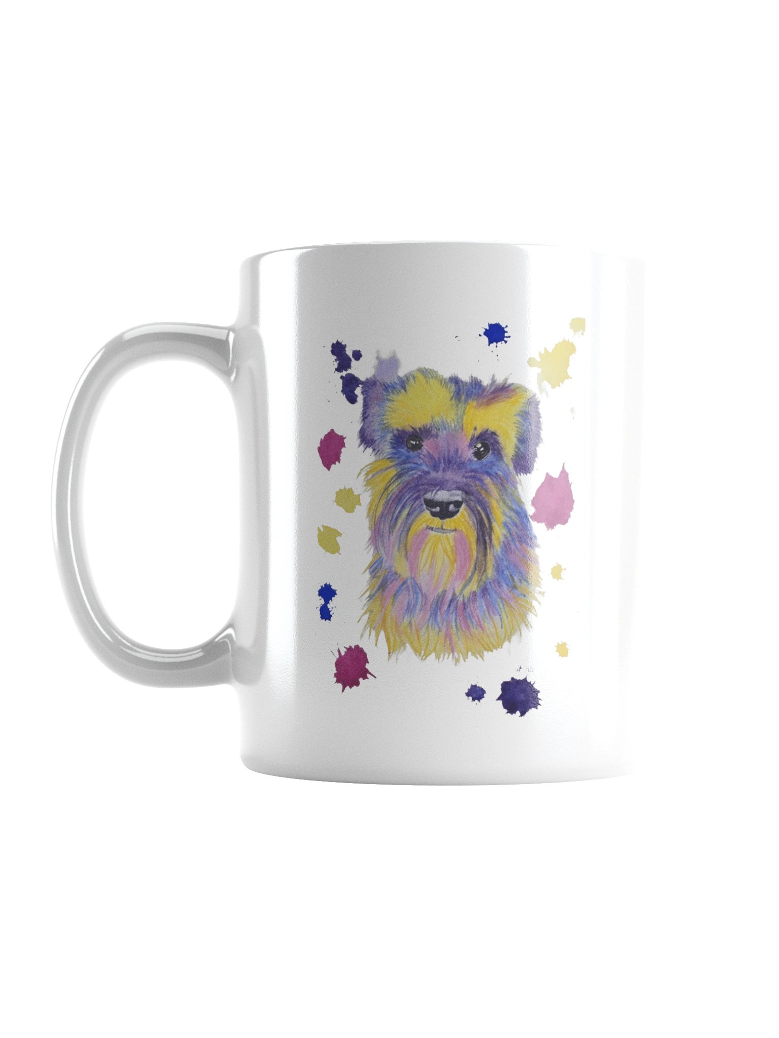 Beau White Glossy Mug product image (1)