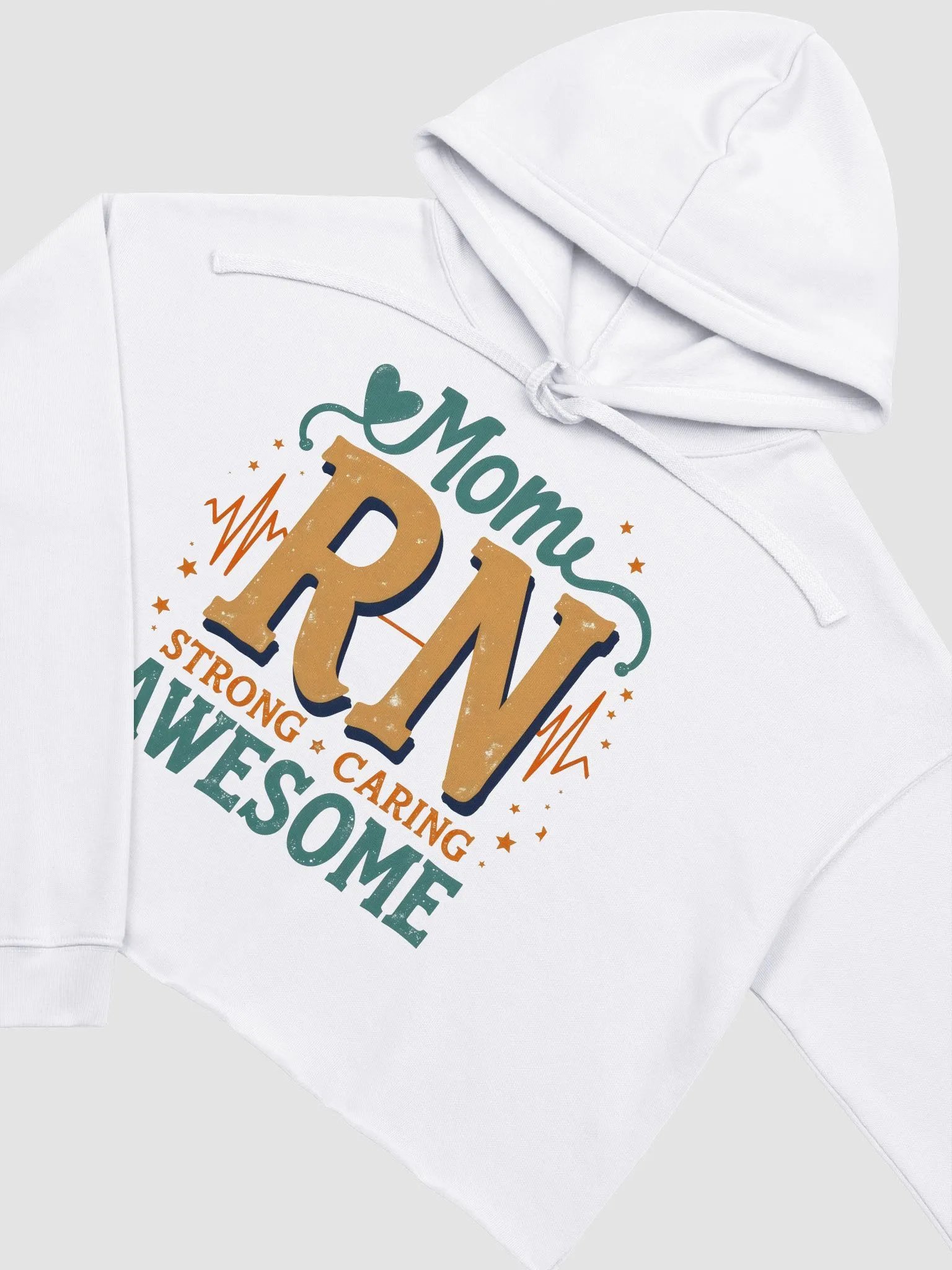 RN Strong & Awesome Crop Hoodie product image (24)