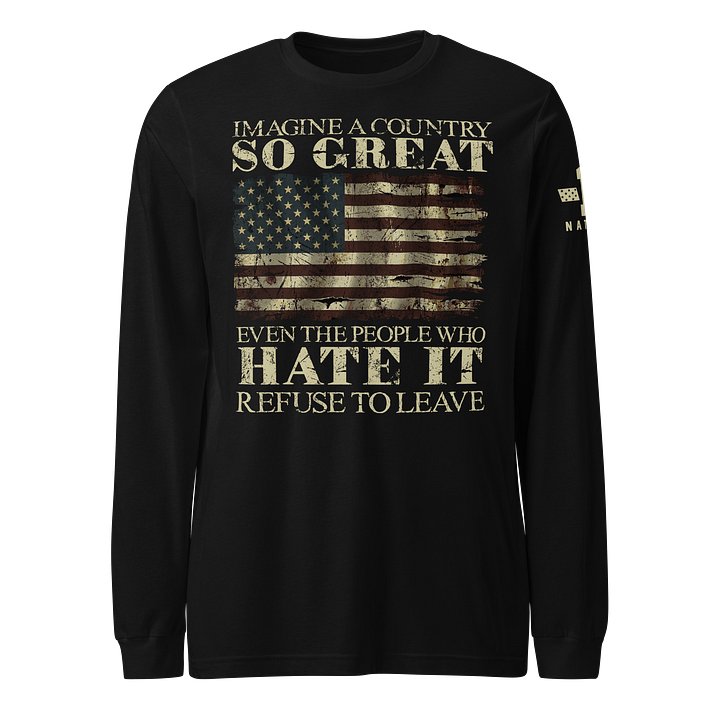 A Country So Great Long Sleeve product image (1)