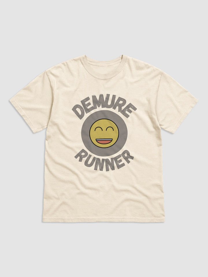 Demure Runner Smiley Tee product image (1)