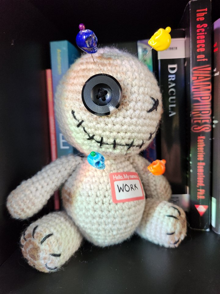 Crocheted Voodoo Art Doll product image (1)