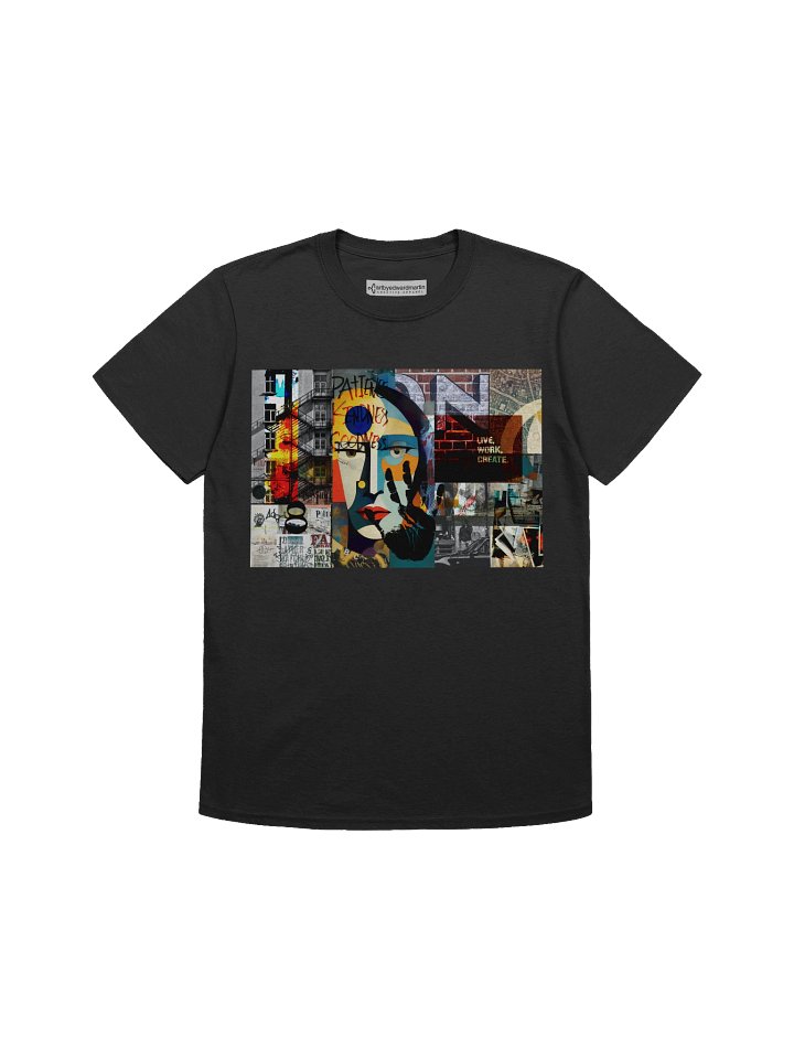 Live, Work, Create by Edward Martin T-Shirt product image (2)