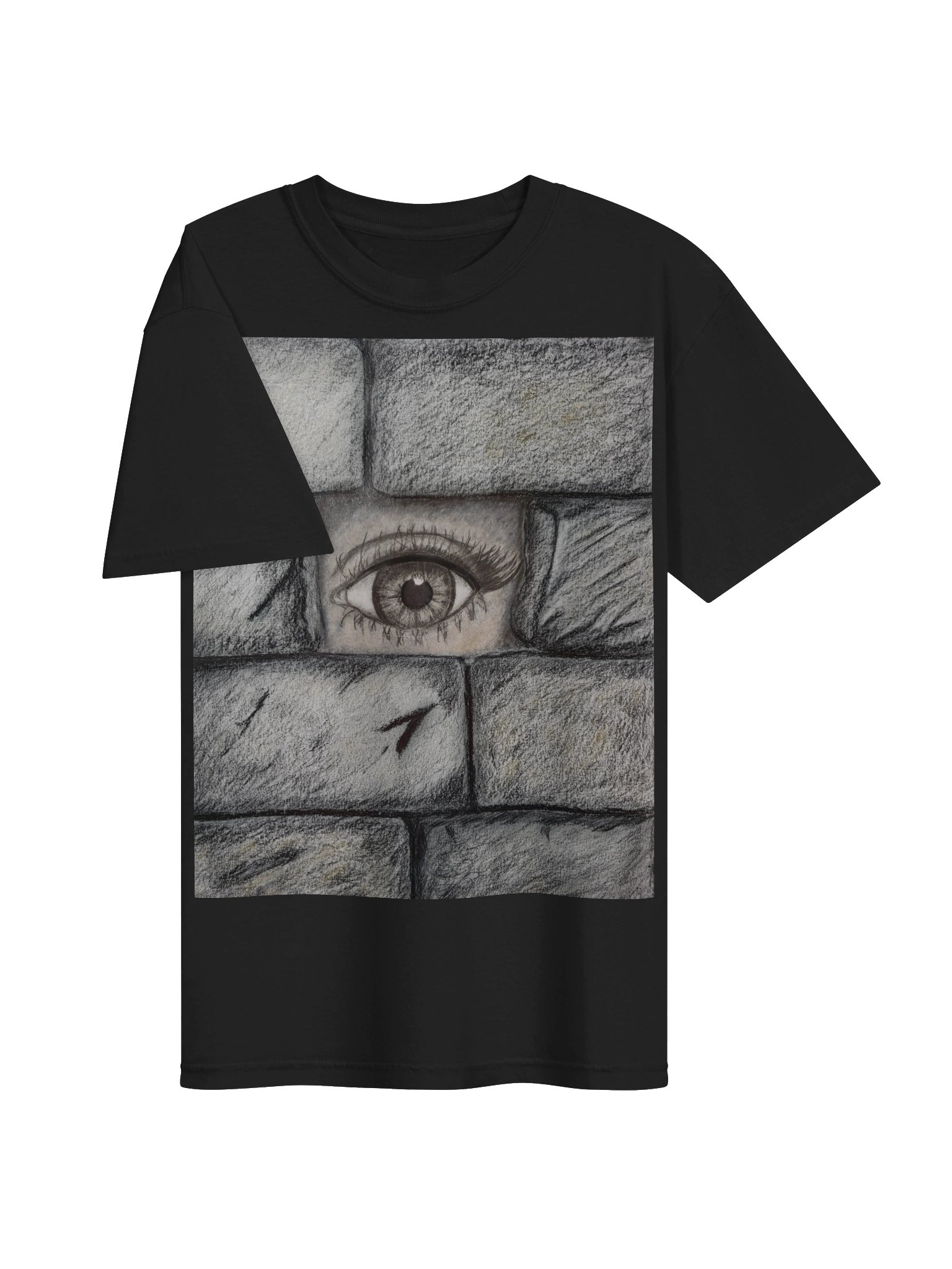"Eye behind wall" T-Shirt. Men's Comfort Colors Garment-Dyed Heavyweight T-Shirt product image (2)