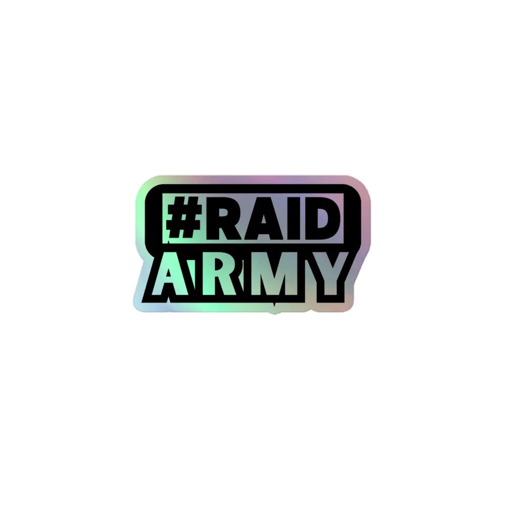 #RaidArmy Sticker product image (2)