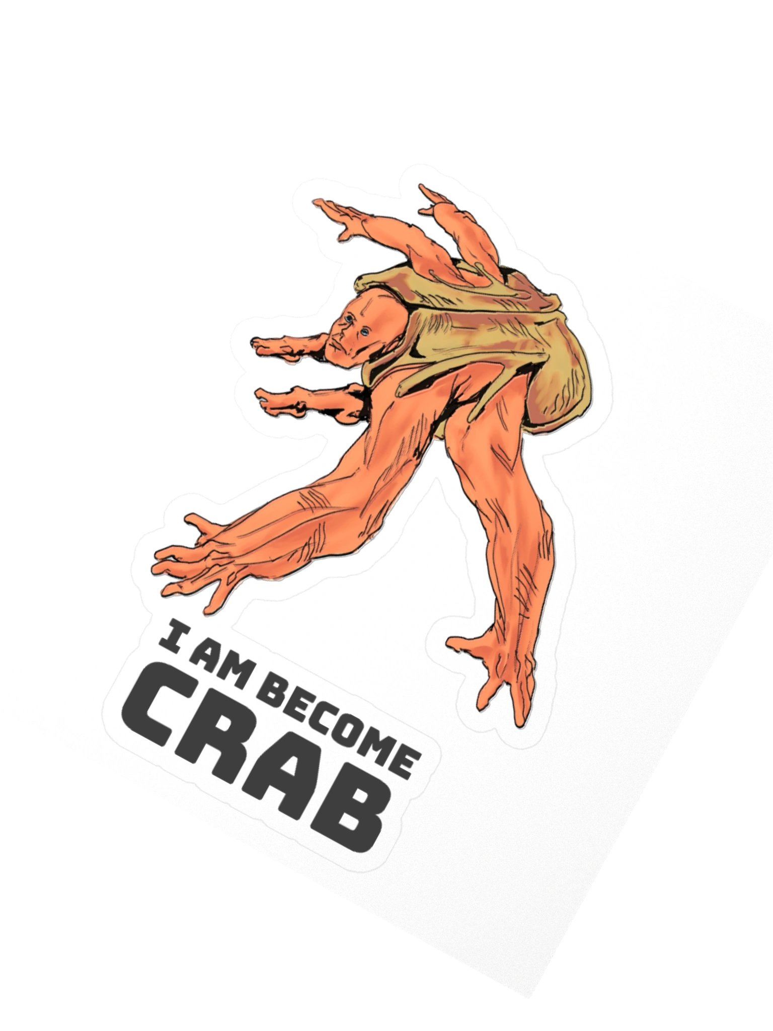 I am become CRAB Sticker product image (6)