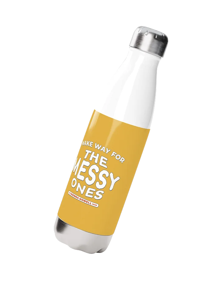 Make Way for the Messy Ones Heavy Duty Stainless Steel Water Bottle product image (2)