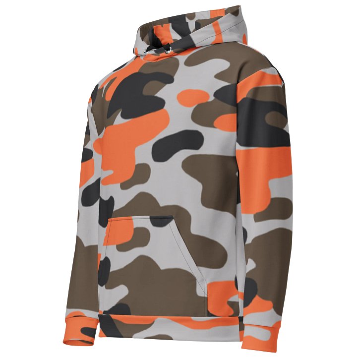 N.C Pig Framers Orange Camo Unisex Hoodie product image (2)