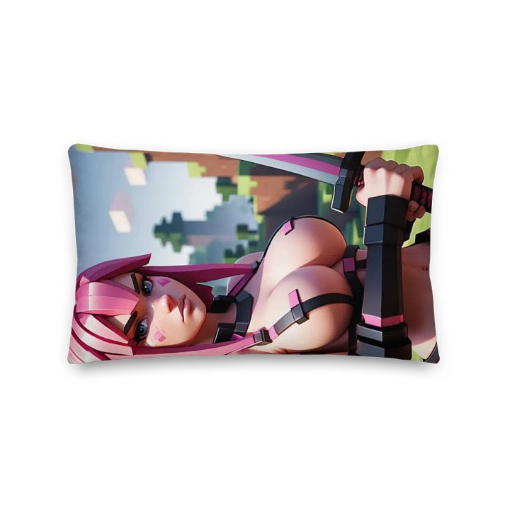 Crimson Breeze Anime Premium Pillow product image (2)