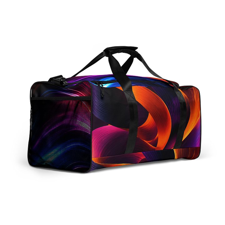 Neon Swirl Motion Duffel Bag product image (2)