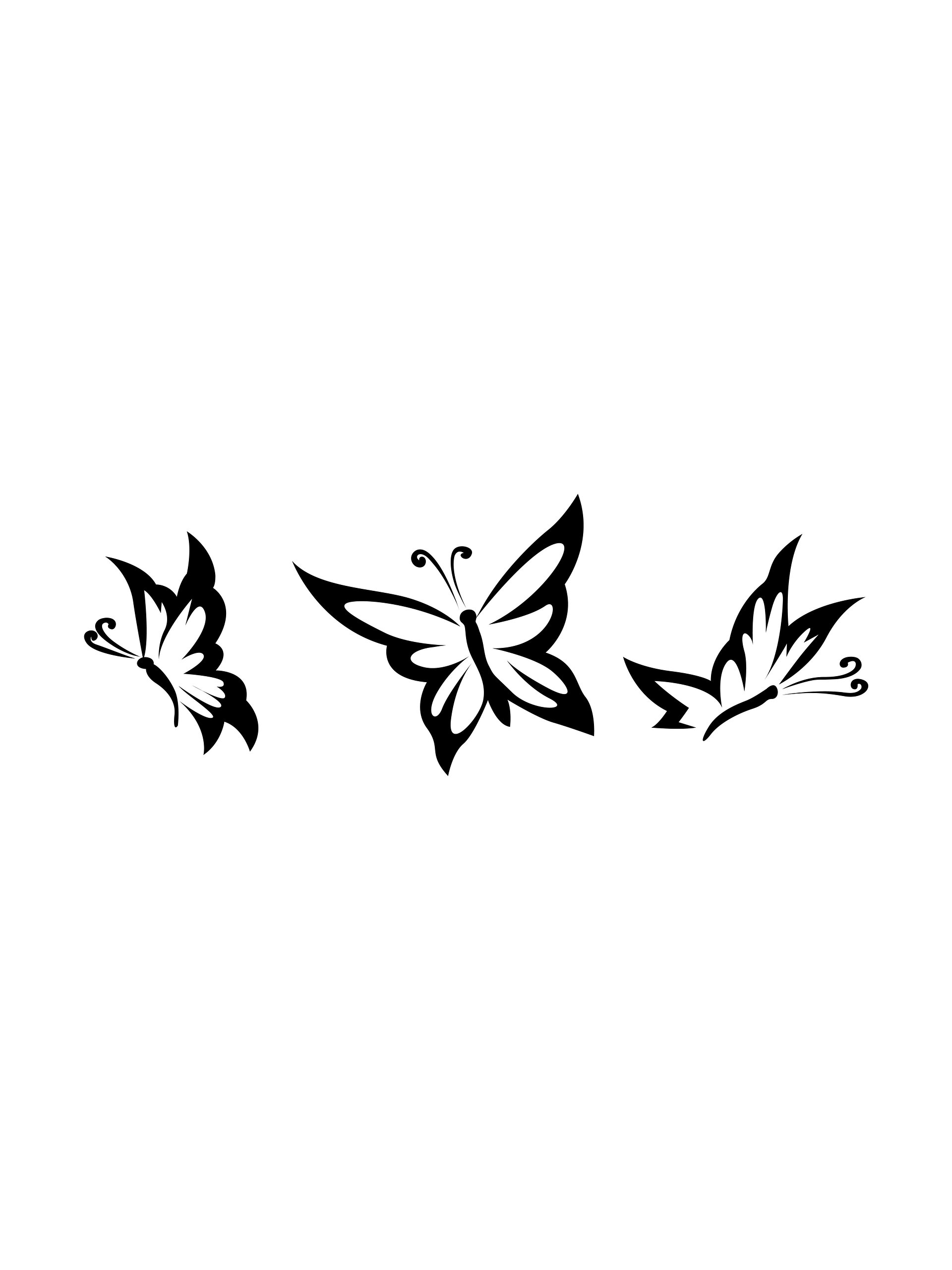 Butterfly Svg, Butterfly svg file, Vector, Butterfly silhouette svg, Butterfly wings, Cricut Cutting File. product image (2)