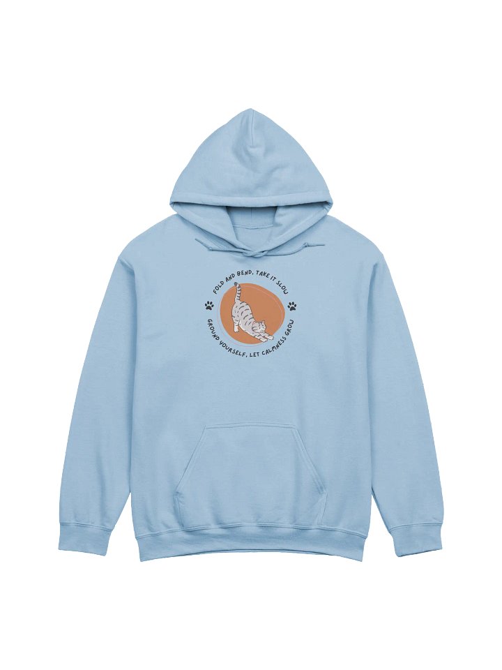 Zen Cat Stretch Hoodie: Yoga Inspiration product image (1)