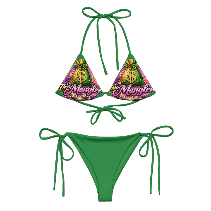 Thee Mangler Collections Bikini Set green product image (1)