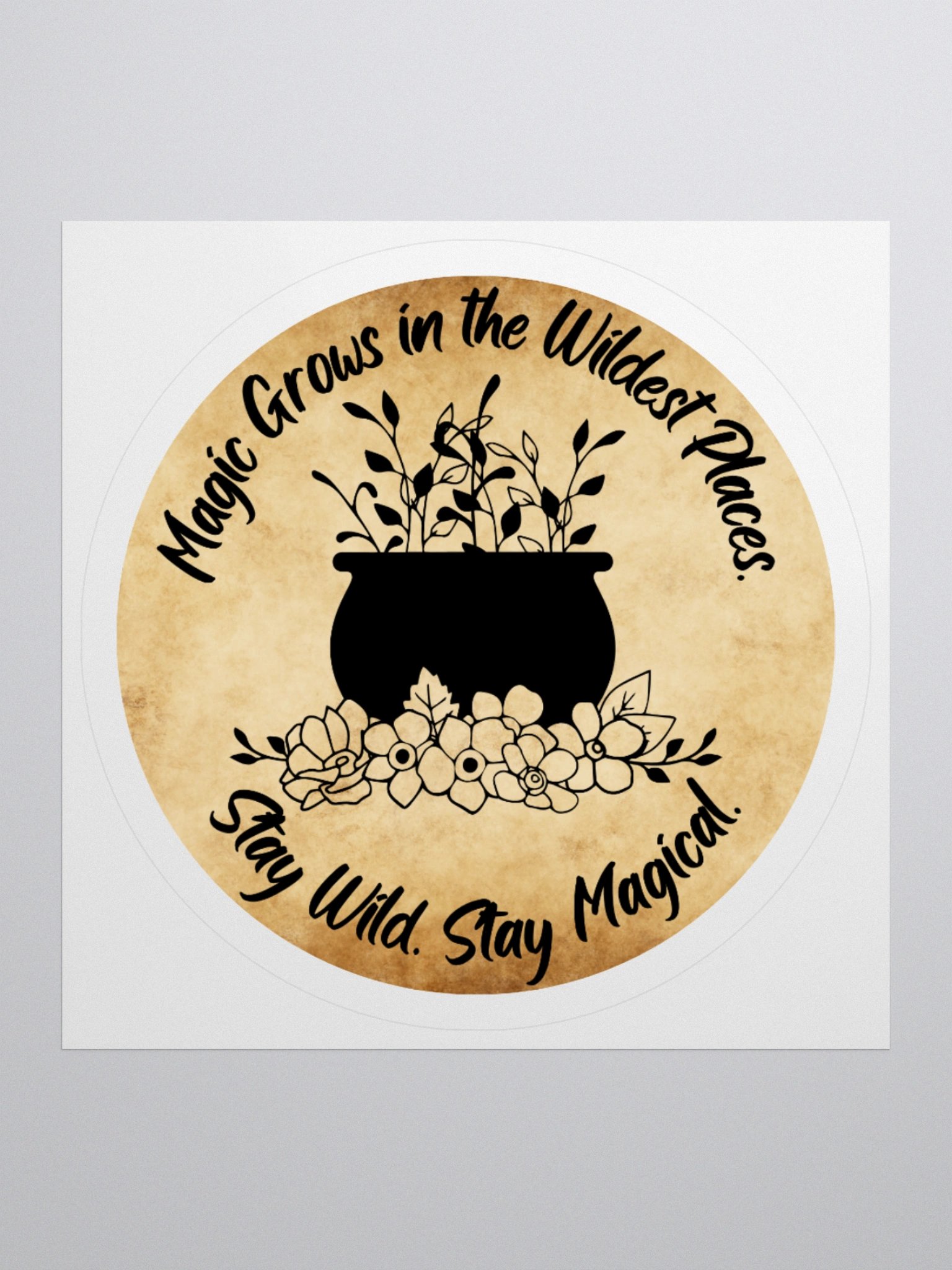 Grow Some Magic Sticker product image (3)