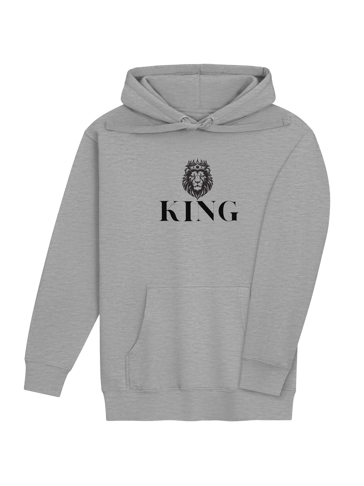 KING Unisex Grey Hoodie product image (4)