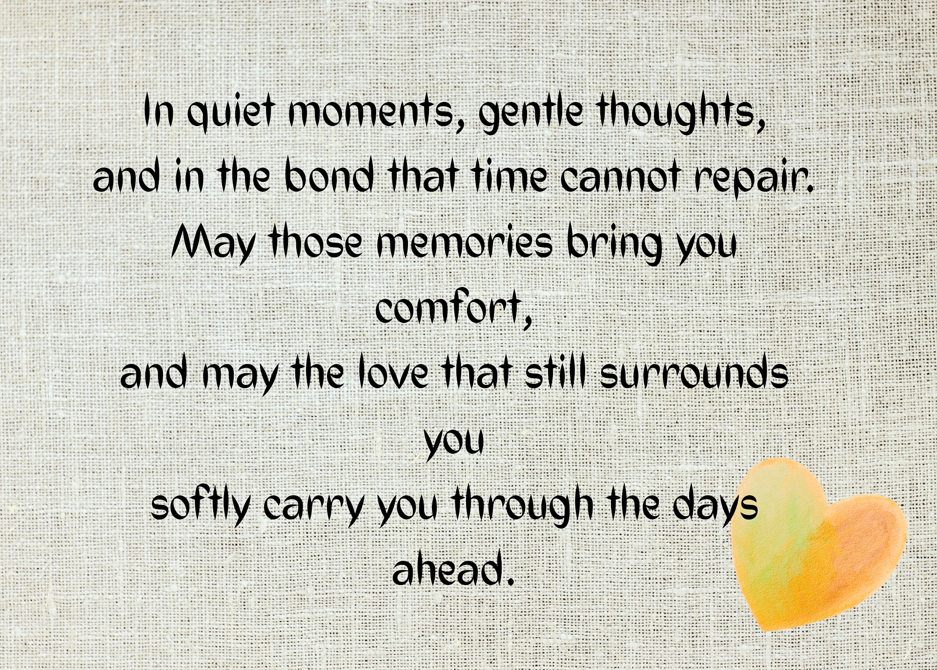 I Am Here For You: Condolence product image (2)