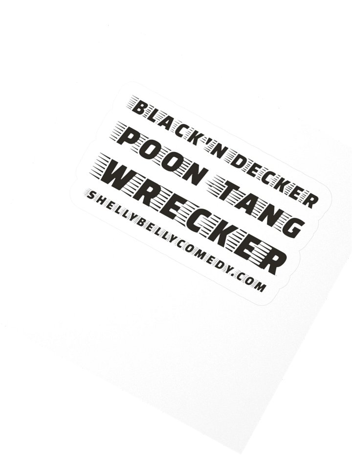 Black 'N Decker Poon-Tang Wrecker STICKER product image (2)