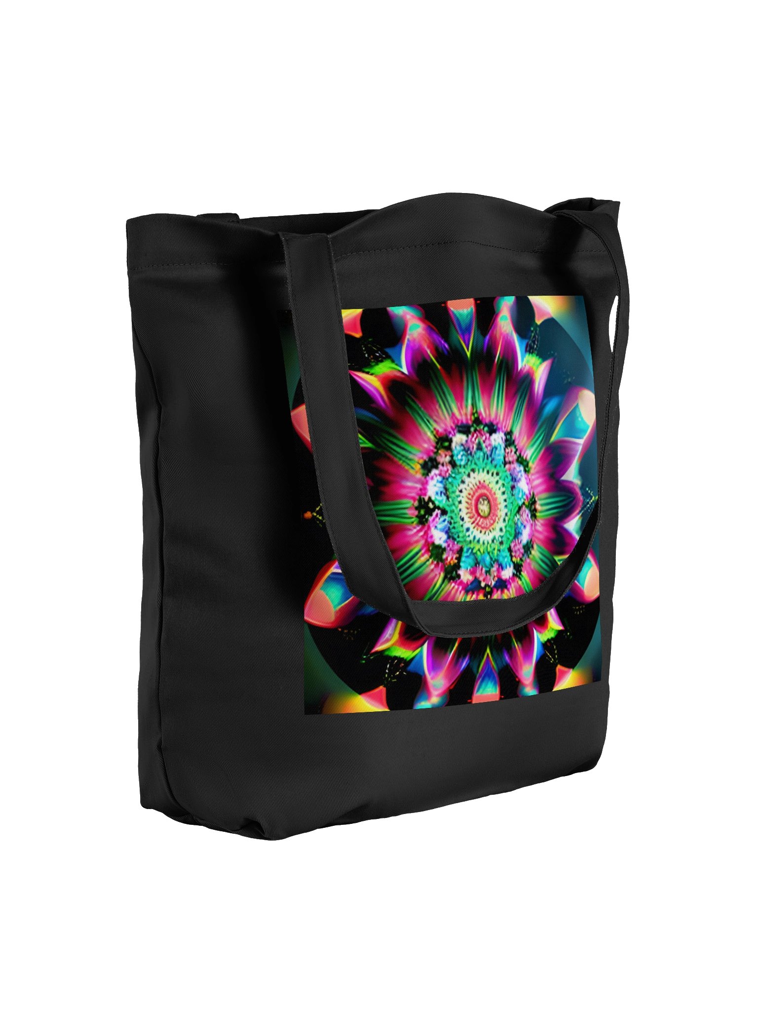 Neon Mandala Eco Tote product image (4)