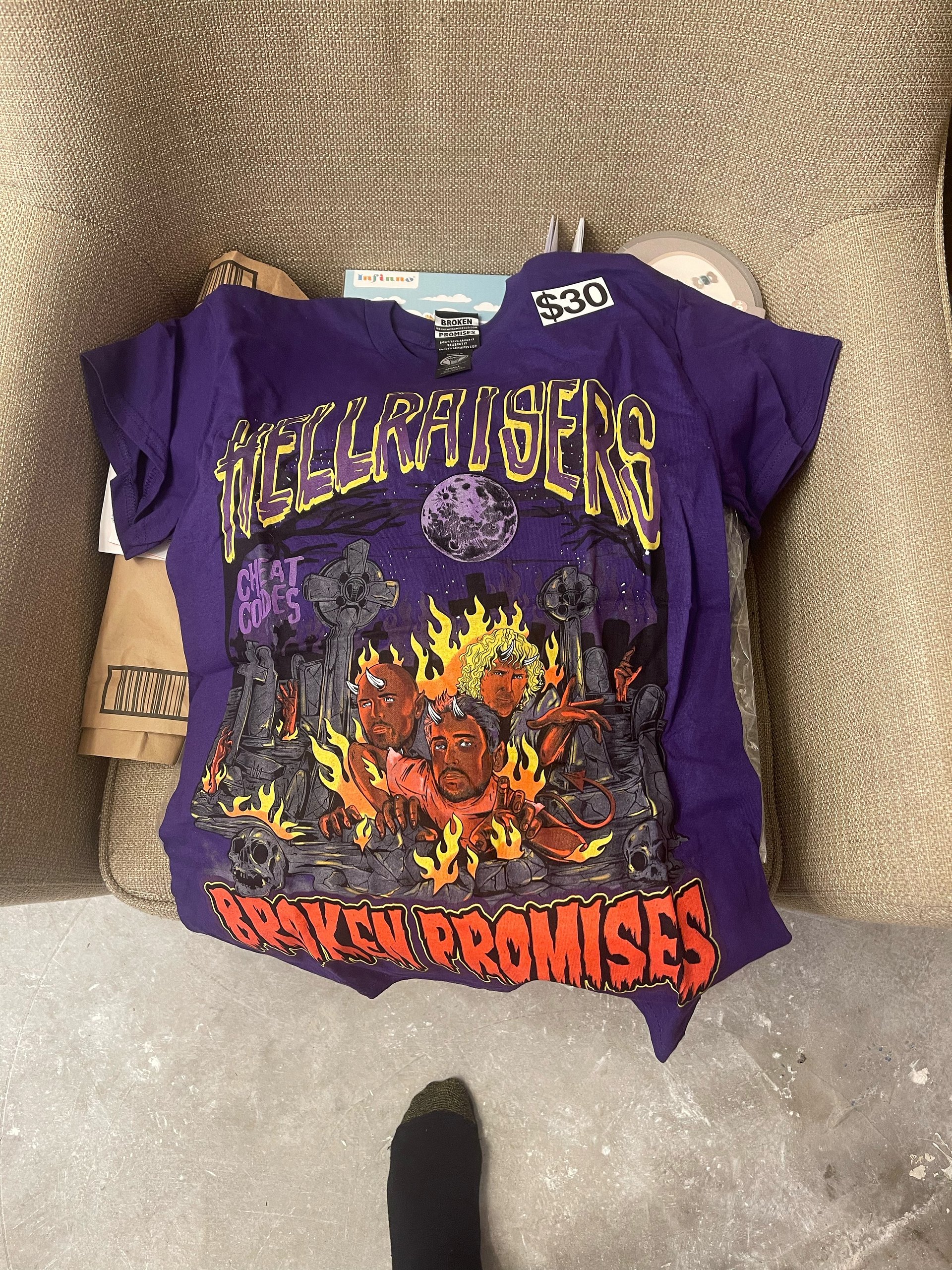 Hellraisers Purple Demons Tee product image (1)