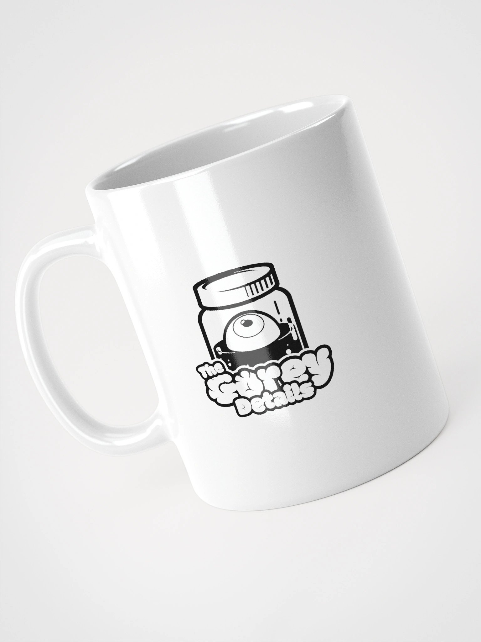 Full Logo Black - White Glossy Mug product image (15)