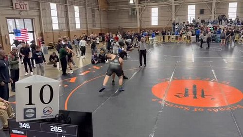 Vincent Williams (Piscataway) upsets #2 seed August Moser (Delbarton) to advance to Sam Cali semis #mswc