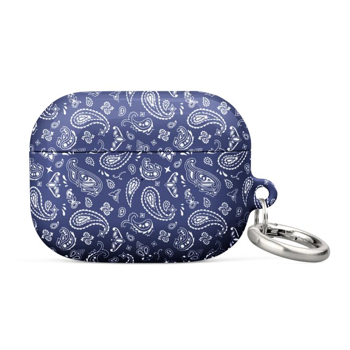 Indigo Bandana AirPods Case product image (4)
