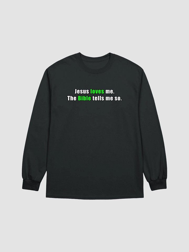 Jesus Loves Me Long Sleeve product image (1)