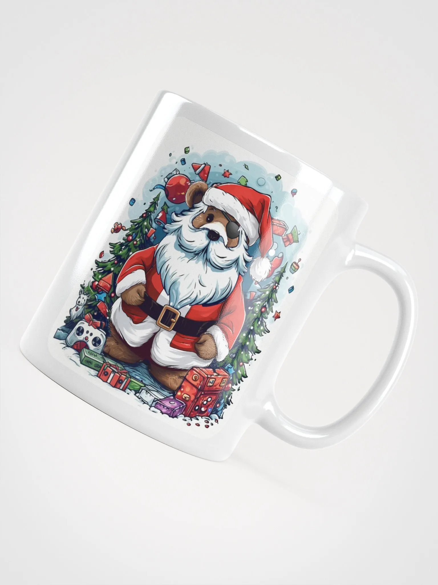 Mr Tibbs does Xmas (Mug) product image (7)
