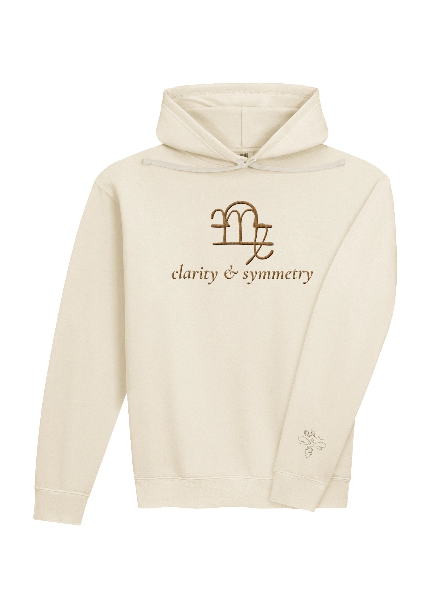 virgo libra cusp minimalist fusion hoodie product image (2)