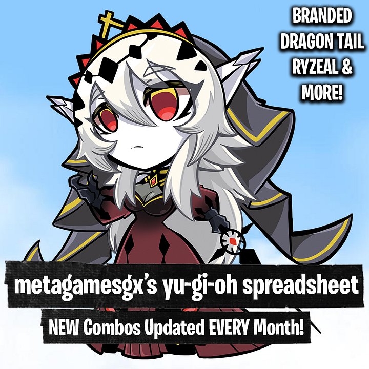 Master Yu-Gi-Oh Spreadsheet (Branded Despia & Dracotail Variants!) product image (1)