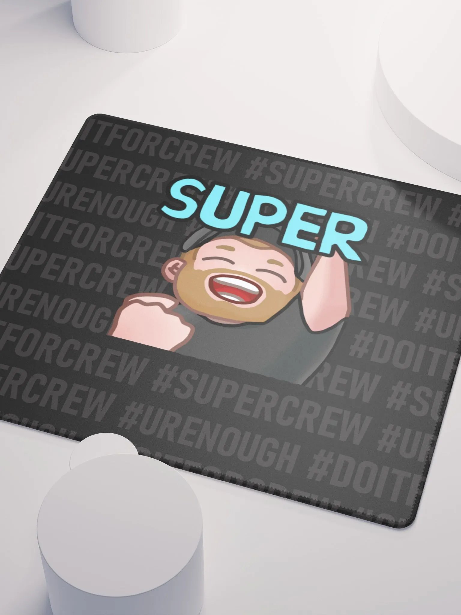 #DOITFORCREW - Gaming Mouse Pad - Black product image (3)