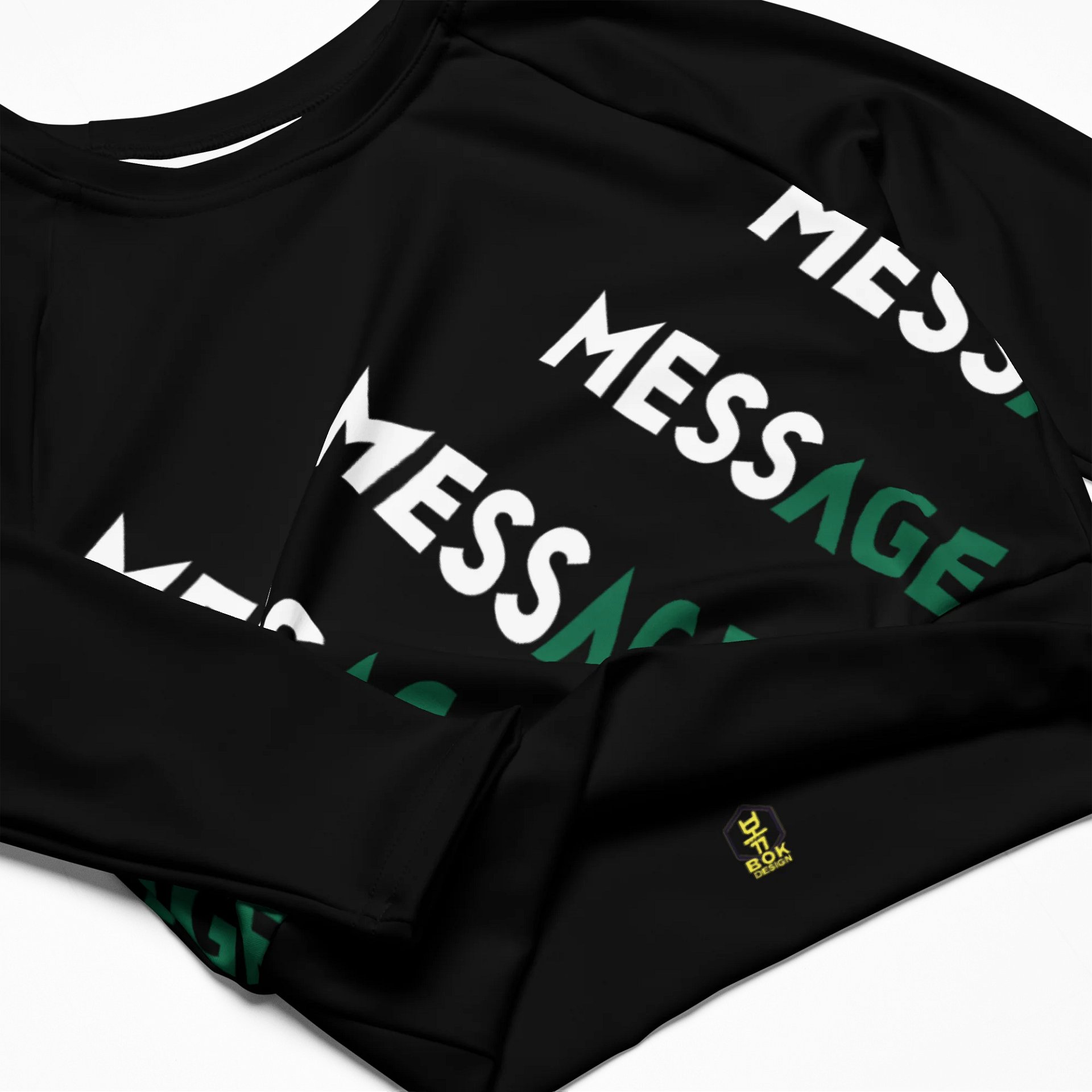 BadAss MessCrop Top //recycled polyester\\ product image (4)