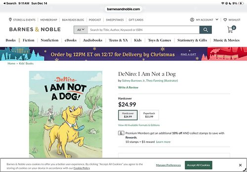 While the best option is to purchase directly from the website @ denirobooks.com for all gift options, you can also find the ...