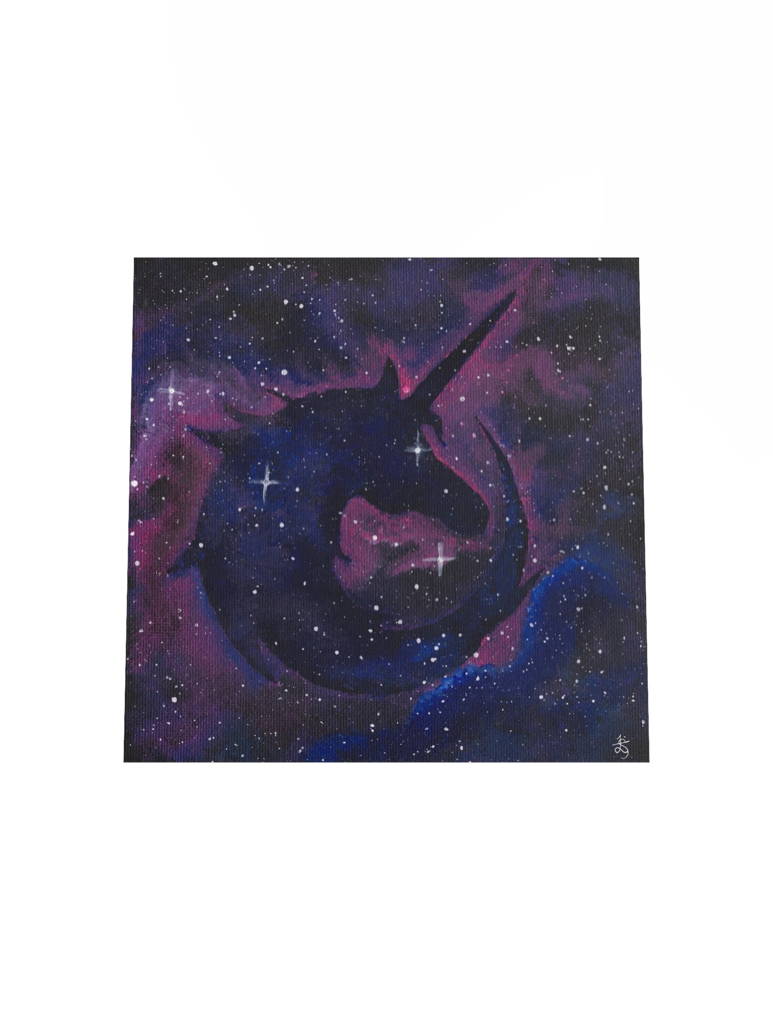 Galaxy Unicorn Art Print product image (4)
