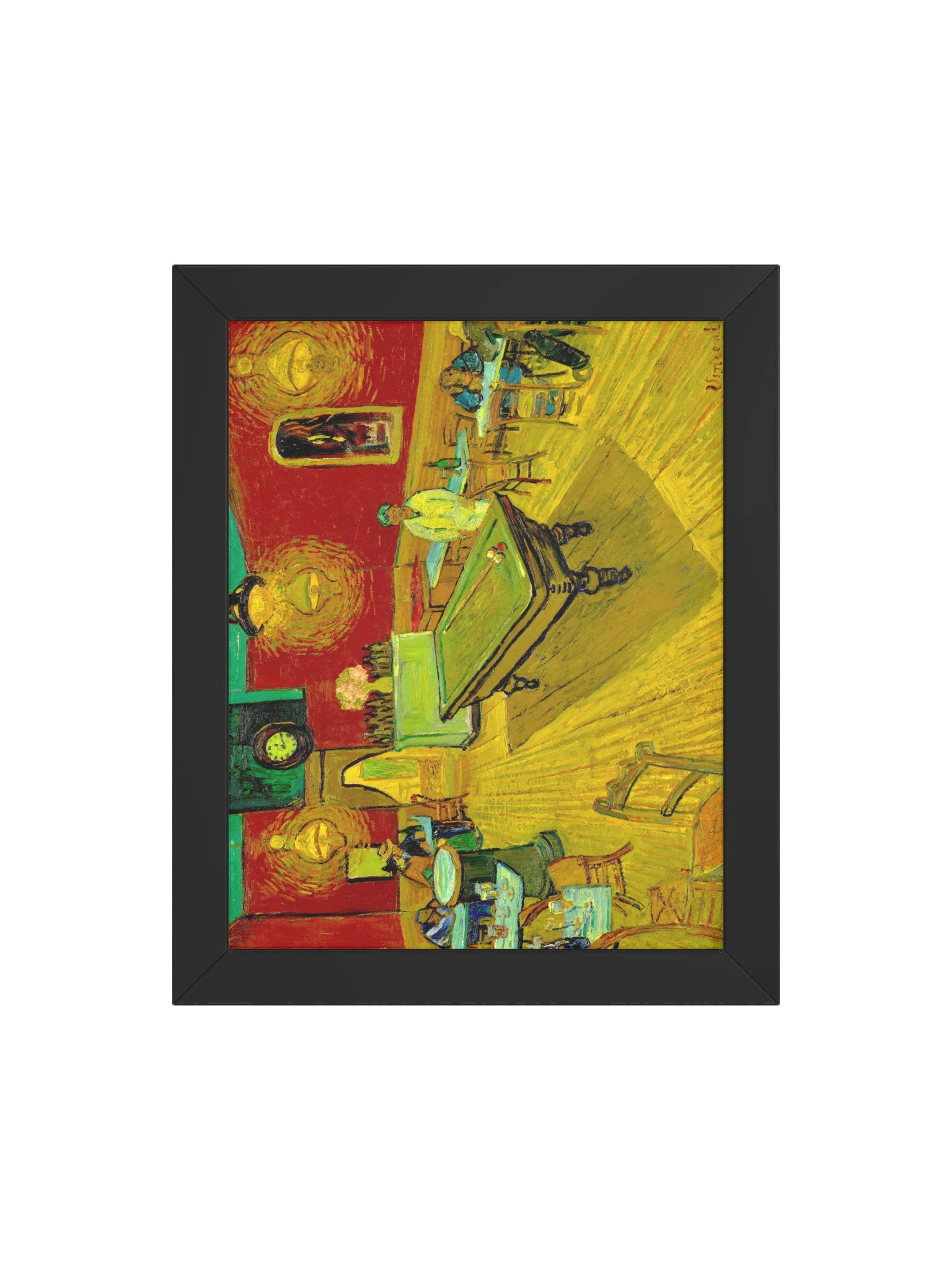 The Night Café — Small Framed Matte Poster product image (8)