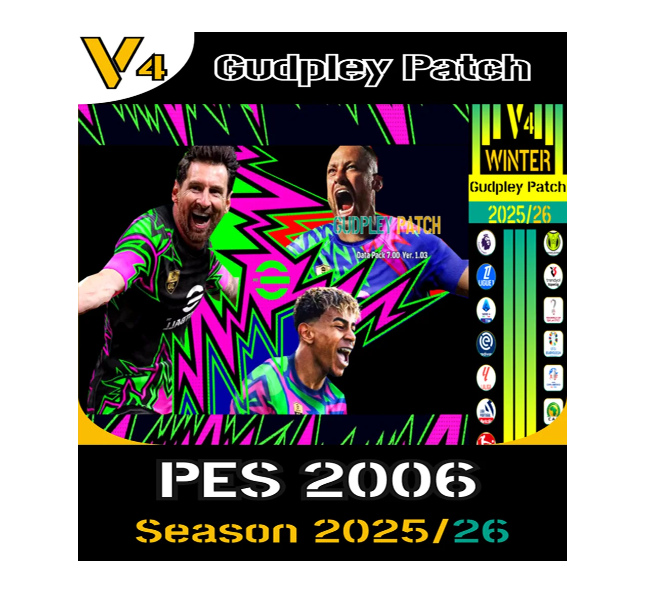 PES 6 - Gudpley Patch Season 25/26 Winter Transfer (PC) product image (1)